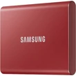 SAMSUNG T7 USB-C 3.2 GEN 2 KÜLSŐ SSD MEGHAJTÓ 1TB PIROS
