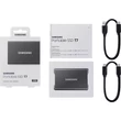 SAMSUNG T7 USB-C 3.2 GEN 2 KÜLSŐ SSD MEGHAJTÓ 2TB SZÜRKE