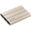 SAMSUNG T7 SHIELD USB-C 3.2 GEN 2 KÜLSŐ SSD MEGHAJTÓ 2TB BÉZS