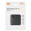 WESTERN DIGITAL ELEMENTS SE USB 3.2 GEN 1 KÜLSŐ SSD MEGHAJTÓ 480GB FEKETE