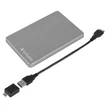 VERBATIM STORE N GO ALU SLIM 2,5 COL USB 3.2 KÜLSŐ MEREVLEMEZ 1TB SZÜRKE