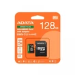 ADATA SPEED PLUS MICRO SDXC 128GB + ADAPTER CLASS 10 UHS-I U3 V30 180/160 MB/s