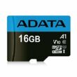 ADATA MICRO SDHC 16GB + ADAPTER CLASS 10 UHS-I U1 A1 V10 (85 MB/s OLVASÁSI SEBESSÉG)