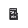 INTEGRAL ACTION CAMERA MICRO SDXC 64GB + ADAPTER CLASS 10 UHS-I U3 95/60 MB/s