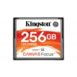 KINGSTON CANVAS FOCUS COMPACT FLASH 150R/130W UDMA7 VPG-65 256GB