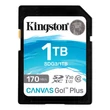 KINGSTON CANVAS GO PLUS SDXC 1TB CLASS 10 UHS-I U3 A2 V30 170/90 MB/s