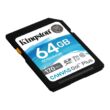 KINGSTON CANVAS GO PLUS SDXC 64GB CLASS 10 UHS-I U3 A2 V30 170/70 MB/s