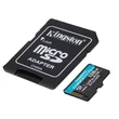 KINGSTON CANVAS GO PLUS MICRO SDXC 128GB + ADAPTER CLASS 10 UHS-I U3 A2 V30 200/90 MB/s