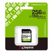 KINGSTON CANVAS SELECT PLUS SDXC 256GB CLASS 10 UHS-I U1 A1 V10 (150 MB/s OLVASÁSI SEBESSÉG)