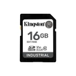 KINGSTON INDUSTRIAL GRADE SDHC 16GB CLASS 10 UHS-I U3 A1 V30 100/80 MB/s