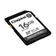 KINGSTON INDUSTRIAL GRADE SDHC 16GB CLASS 10 UHS-I U3 A1 V30 100/80 MB/s