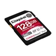 KINGSTON CANVAS REACT PLUS SDXC 128GB CLASS 10 UHS-II U3 V60 280/100 MB/s