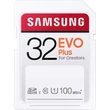 SAMSUNG EVO PLUS SDHC 32GB CLASS 10 UHS-I U1 100 MB/s OLVASÁSI SEBESSÉG