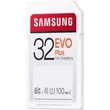 SAMSUNG EVO PLUS SDHC 32GB CLASS 10 UHS-I U1 100 MB/s OLVASÁSI SEBESSÉG