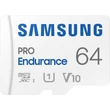 SAMSUNG PRO ENDURANCE MICRO SDXC 64GB + ADAPTER CLASS 10 UHS-I U1 V10 100/30 MB/s