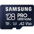 SAMSUNG PRO ULTIMATE (2023) MICRO SDXC 128GB CLASS 10 UHS-I U3 A2 V30 200/130 MB/s + USB 3.0 MEMÓRIAKÁRTYA OLVASÓ