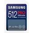 SAMSUNG PRO ULTIMATE (2023) SDXC 512GB CLASS 10 UHS-I U3 V30 200/130 MB/s