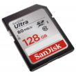 SANDISK ULTRA SDXC 128GB CLASS 10 UHS-I (80 MB/s OLVASÁSI SEBESSÉG)