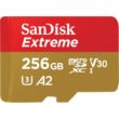 SANDISK EXTREME MOBILE MICRO SDXC 256GB + ADAPTER CLASS 10 UHS-I U3 A2 V30 160/90 MB/s