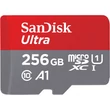SANDISK ULTRA MICRO SDXC 256GB + ADAPTER CLASS 10 UHS-I U1 A1 150 MB/s