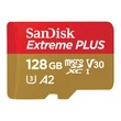 SANDISK EXTREME PLUS MICRO SDXC 128GB + ADAPTER CLASS 10 UHS-I U3 A2 V30 170/90 MB/s