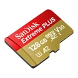 SANDISK EXTREME PLUS MICRO SDXC 128GB + ADAPTER CLASS 10 UHS-I U3 A2 V30 170/90 MB/s