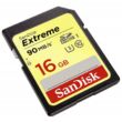 SANDISK EXTREME SDHC 16GB CLASS 10 UHS-I U3 V30 90/40 MB/s