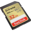 SANDISK EXTREME SDHC 32GB CLASS 10 UHS-I U3 V30 100/60 MB/s
