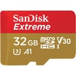 SANDISK EXTREME FOR MOBILE GAMING MICRO SDHC 32GB CLASS 10 UHS-I U3 A1 V30 100/60 MB/s