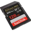 SANDISK EXTREME PRO SDXC 128GB CLASS 10 UHS-I U3 V30 200/90 MB/s