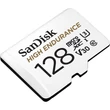 SANDISK HIGH ENDURANCE MICRO SDXC 128GB + ADAPTER CLASS 10 UHS-I U3 V30 100/40 MB/s