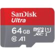 SANDISK ULTRA MICRO SDXC 64GB + ADAPTER CLASS 10 UHS-I U1 A1 100 MB/s
