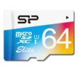 SILICON POWER ELITE MICRO SDXC 64GB + ADAPTER CLASS 10 UHS-I (85 MB/S OLVASÁSI SEBESSÉG)