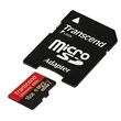 TRANSCEND ULTIMATE 600X MICRO SDHC 16GB + ADAPTER CLASS 10 UHS-I (90 MB/S OLVASÁSI SEBESSÉG)