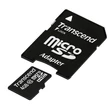 TRANSCEND ULTIMATE MICRO SDHC 4GB + ADAPTER CLASS 10