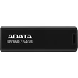 ADATA UV360 USB 3.2 GEN 1 PENDRIVE 64GB FEKETE