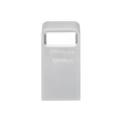 KINGSTON DATATRAVELER MICRO USB 3.2 GEN 1 FÉMHÁZAS PENDRIVE 128GB (200 MB/s OLVASÁSI SEBESSÉG)