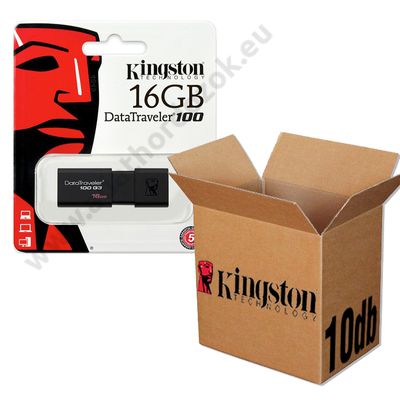 KINGSTON USB 3.0 DATATRAVELER 100 G3 16GB - 10 DB-OS CSOMAG
