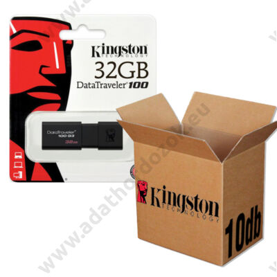 KINGSTON USB 3.0 DATATRAVELER 100 G3 32GB - 10 DB-OS CSOMAG