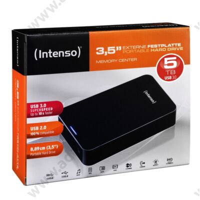INTENSO USB 3.0 HDD 3,5 MEMORY CENTER 5TB