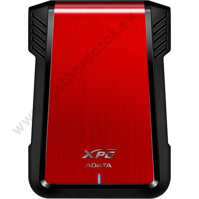 ADATA EX500 2,5 COL USB 3.1 KÜLSŐ MEREVLEMEZ/SSD HÁZ PIROS-FEKETE