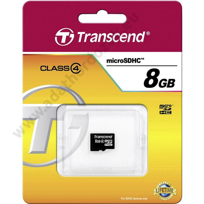 TRANSCEND MICRO SDHC 8GB CLASS 4