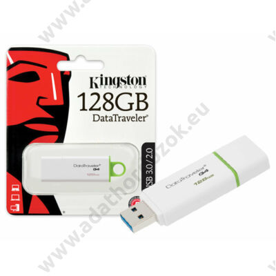 KINGSTON USB 3.0 DATATRAVELER G4 ZÖLD 128GB