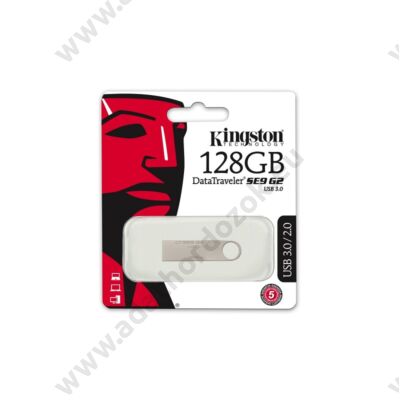KINGSTON USB 3.0 DATATRAVELER SE9 G2 EZÜST 128GB