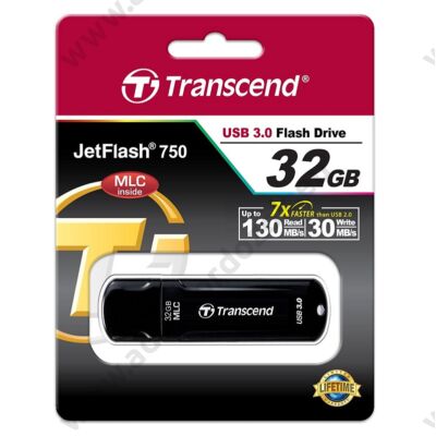 TRANSCEND USB 3.0 PENDRIVE JETFLASH 750 32GB