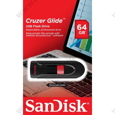 SANDISK USB 2.0 PENDRIVE CRUZER GLIDE 64GB