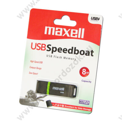 MAXELL USB 2.0 PENDRIVE SPEEDBOAT 8GB