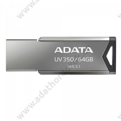 ADATA UV350 USB 3.1 PENDRIVE 64GB EZÜST