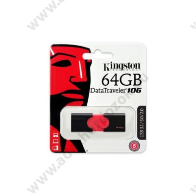 KINGSTON USB 3.0 PENDRIVE DATATRAVELER 106 64GB