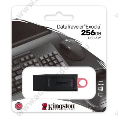 KINGSTON DATATRAVELER EXODIA USB 3.2 GEN 1 PENDRIVE 256GB